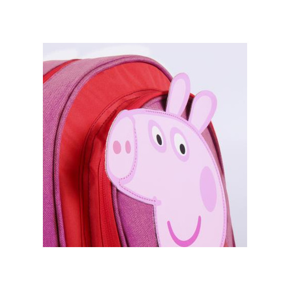 Rucsac cu aplicație Peppa Pig pentru fete, roz Peppa pig 278736 10