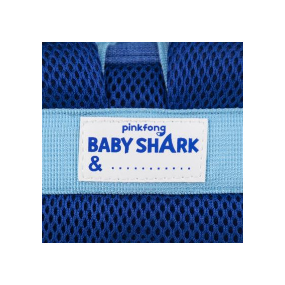 Rucsac cu aplicație Baby Shark pentru băieți, albastru BABY SHARK 278761 13