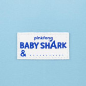 Borsetă de prânz cu aplicație Baby Shark pentru băieți, albastră BABY SHARK 278770 9