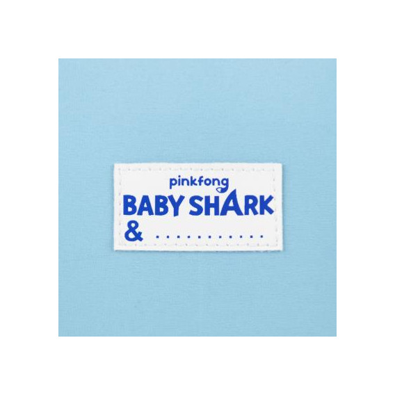 Borsetă de prânz cu aplicație Baby Shark pentru băieți, albastră BABY SHARK 278770 9
