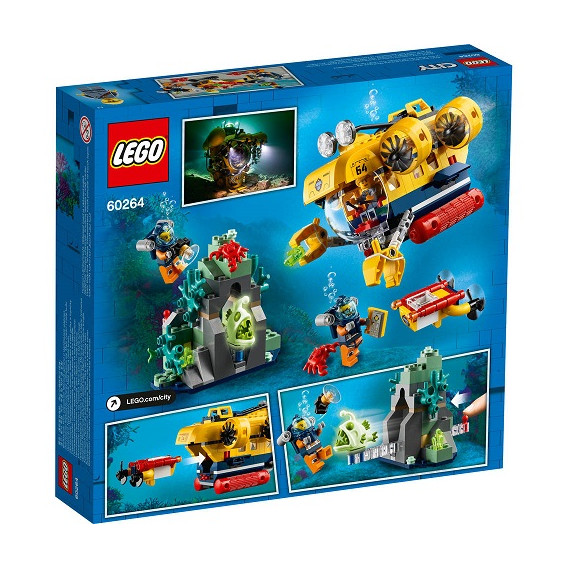 Designer din 286 de piese - submarin de cercetare Lego 279202 2