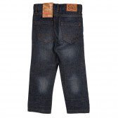 Jeans cu cinci buzunare, culoarea albastră Cool club 279598 4