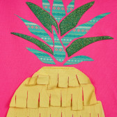 Tricou Cool Club roz cu imprimeu ananas Cool club 280047 2