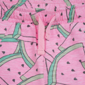 Pantaloni scurți roz Cool Club cu imprimeu de vară Cool club 280070 2
