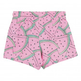 Pantaloni scurți roz Cool Club cu imprimeu de vară Cool club 280071 3