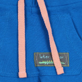 Pantaloni cu buzunar tip "cangur" pentru bebeluș, albastru Cool club 280592 2