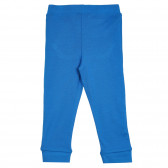 Pantaloni cu buzunar tip "cangur" pentru bebeluș, albastru Cool club 280594 4