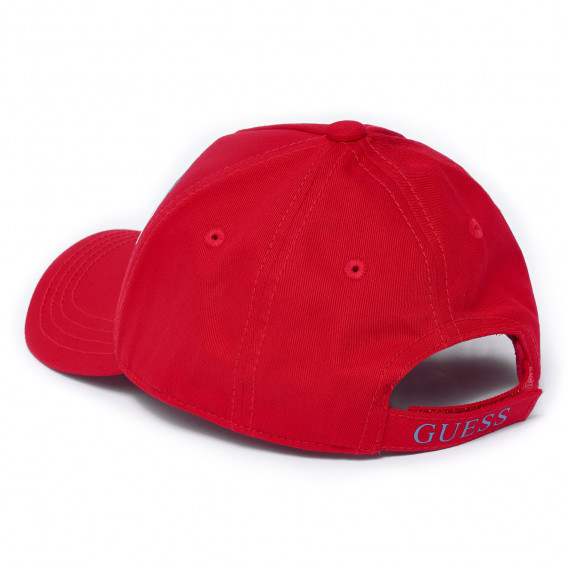 Șapcă cu logo pentru băiat, roșie Guess 280777 2