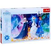Frozen Kingdom Puzzle, 24 de piese Frozen 281097 