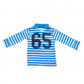 Bluză de bumbac cu mânecă lungă, pentru copii, cu imprimeu pe spate Benetton 28112 2