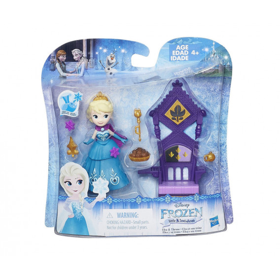 Prințesa Disney - o păpușă mică cu accesorii Frozen 2812 2