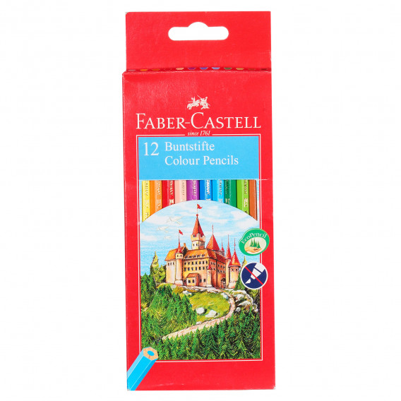 Micul Castel, 12 Culori Faber Castell 281249 