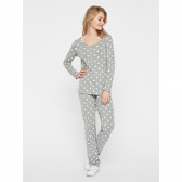 Pijamale de alăptare din bumbac organic Mamalicious 28131 3