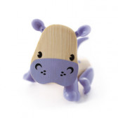 Mini animal de bambus - Hipopotam HAPE 282106 2