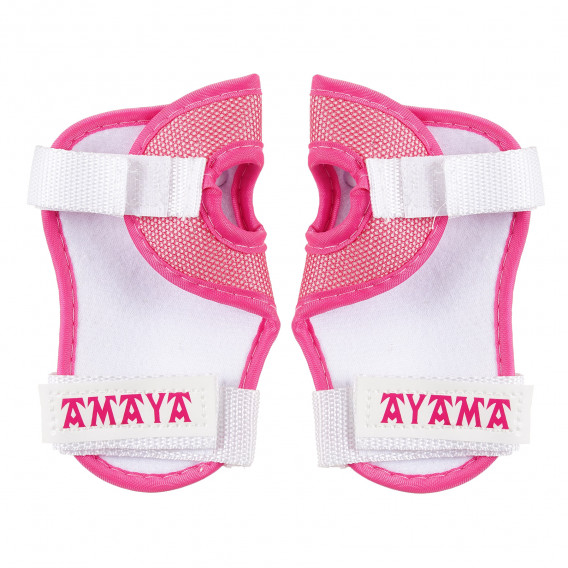 Set de protecții pentru genunchi, coate si incheieturi marimea S, roz Amaya 282861 2