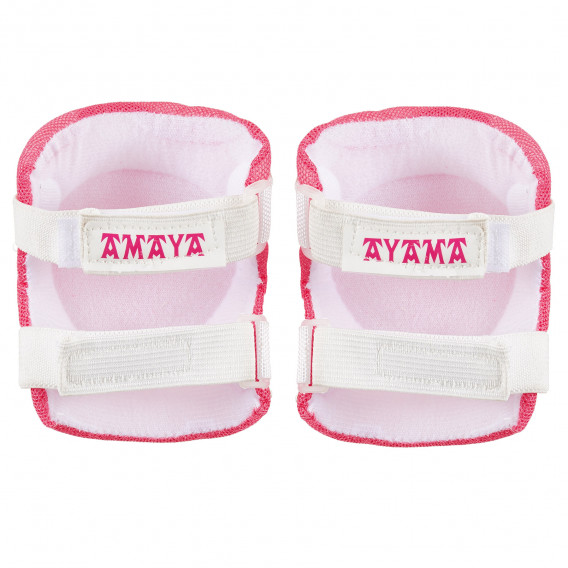 Set de protecții pentru genunchi, coate si incheieturi marimea S, roz Amaya 282864 5