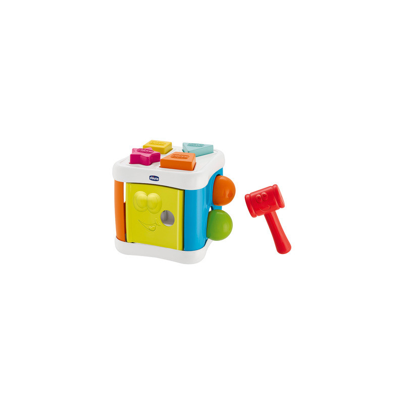 Jucărie 2 în 1 Sort & Beat Cube  282893