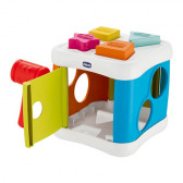 Jucărie 2 în 1 Sort & Beat Cube Chicco 282894 2