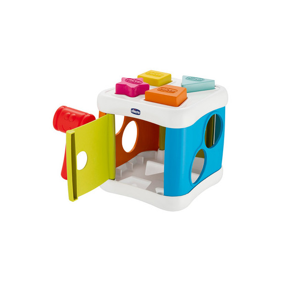 Jucărie 2 în 1 Sort & Beat Cube Chicco 282894 2