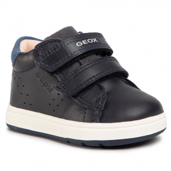 Sneakers cu numele mărcii pentru bebeluși, albastru Geox 283043 