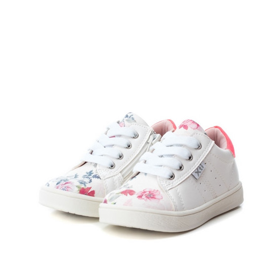 Pantofi sport cu imprimeu de flori în față pentru fete XTI 28312 