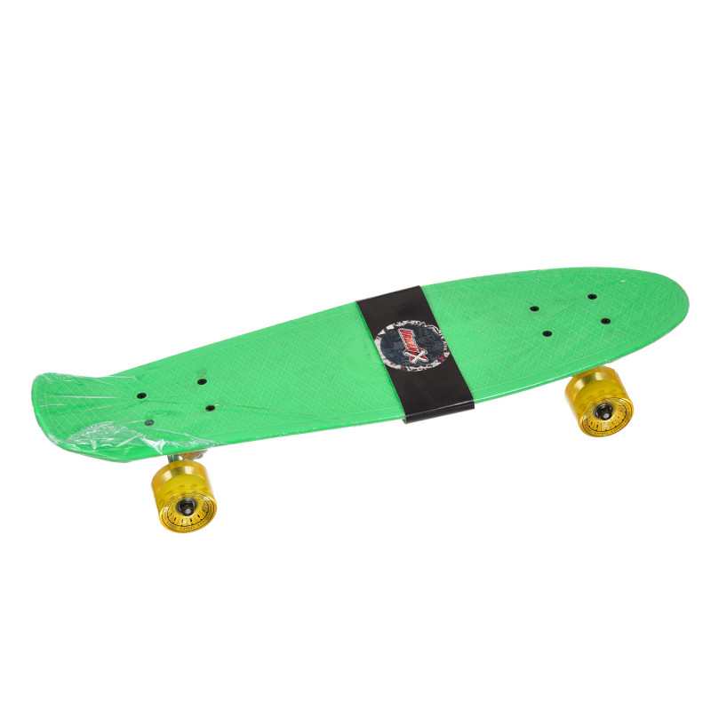 Skateboard mare verde cu tracțiune cruiser  283213