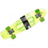 Skateboard mare transparent cu tracțiune, verde Amaya 283387 2
