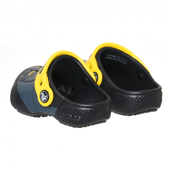 Papuci de cauciuc negri pentru bebeluși, Batman CROCS 283406 2