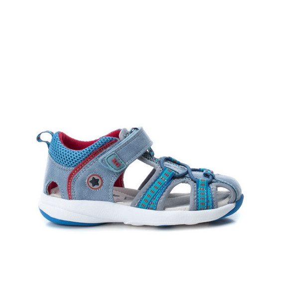 Sandale de culoare albastră cu elemente roșii pentru băieți XTI 28346 2