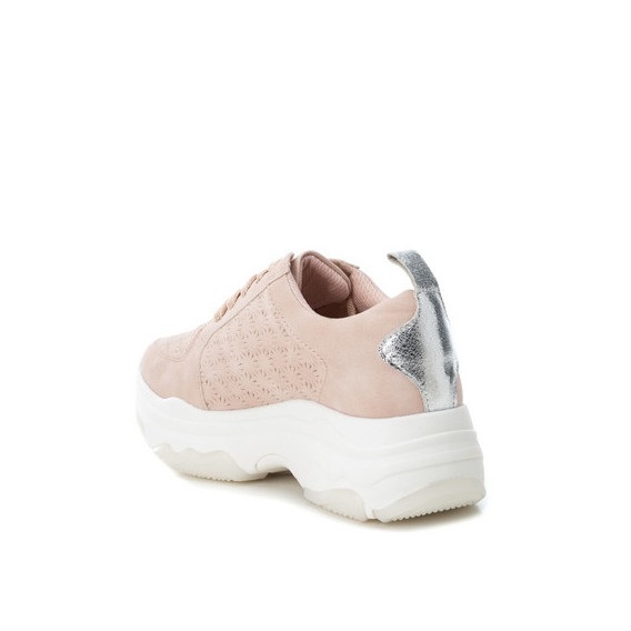 Pantofi sport de culoare roz cu talpa plată pentru fete XTI 28372 4