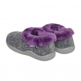 Papuci cu accente violet, gri Kamik 283741 2