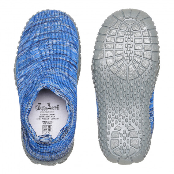 Încălțăminte textilă, albastru Playshoes 283827 3