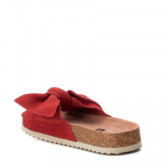Papuci pentru fete eleganți cu fundiță supradimensionată, roșii XTI 28388 4