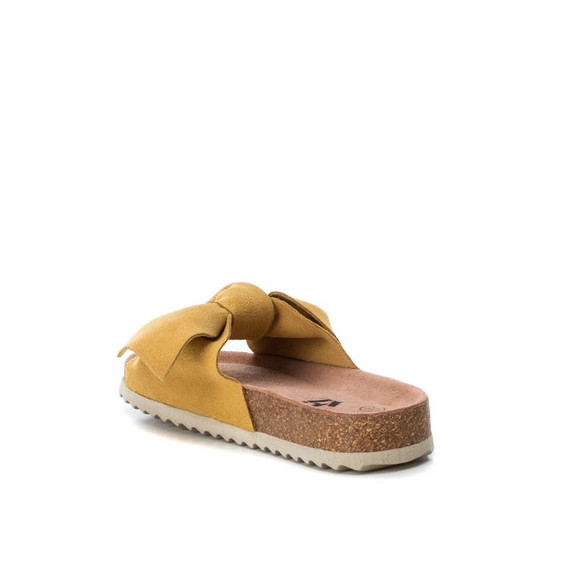 Papuci eleganți pentru fetițe cu fundiță supradimensionată, galbeni XTI 28391 3