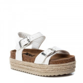 Sandale cu platformă pentru fete, albe XTI 28394 3