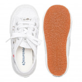 Teniși Superga albi cu dantelă Superga 283991 3