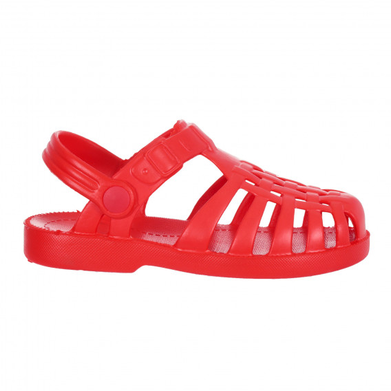 Papuci de cauciuc, roșii. Playshoes 284174 3