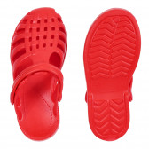 Papuci de cauciuc, roșii. Playshoes 284175 4