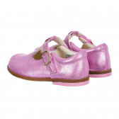 Pantofi eleganți din piele pentru bebeluș, roz Clarks 284232 2