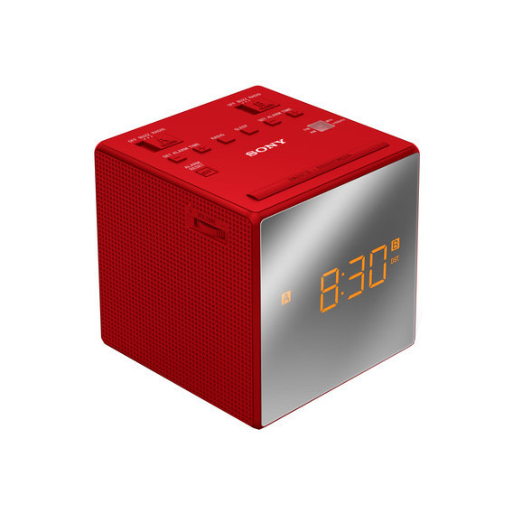 Radio cu ceas digital, ICF-C1T Roșu SONY 28449 