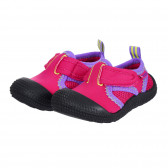 Sandale de plajă cu detalii violet, roz Cool-Shoe 284512 