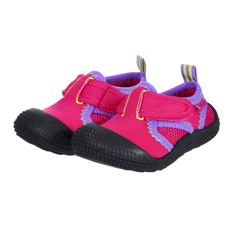 Sandale de plajă cu detalii violet, roz  284512