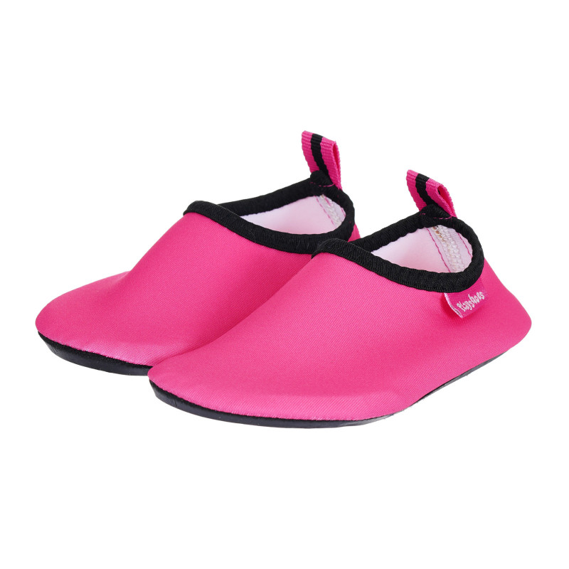 Pantofi de apă cu detalii negre, roz  284552
