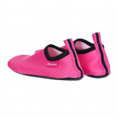 Pantofi de apă cu detalii negre, roz Playshoes 284553 2