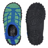 Pantofi de apă cu detalii de culoare, albastru Playshoes 284590 3