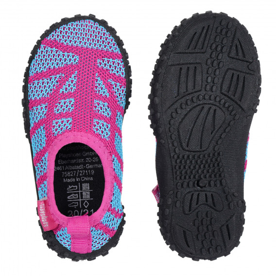 Pantofi de apă cu detalii colorate, multicolore Playshoes 284593 3