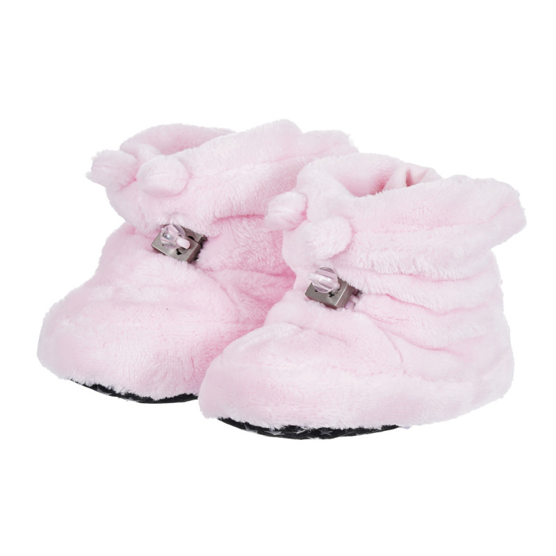 Cizme papuci cu urechi pentru bebeluș, roz  284669