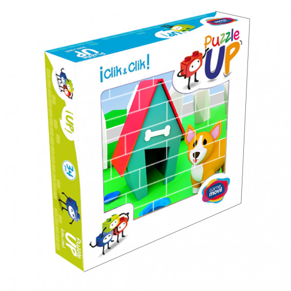 Joc de puzzle Vertical cu 32 de piese câine Game Movil 284787 2