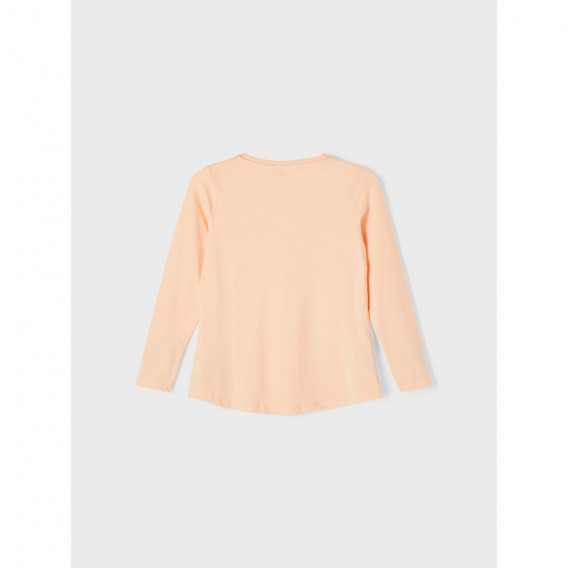 Bluză Bella din bumbac organic, roz Name it 285082 2