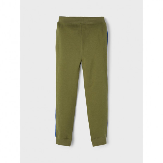 Pantaloni sport din bumbac organic Gimnastică vintage, verde Name it 285099 2